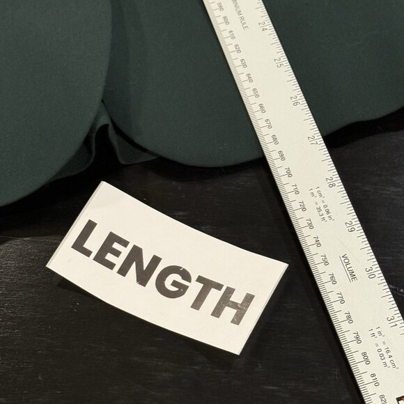 NWT SuitShop Dark Green Suit Jacket Blazer Office Siren Holiday Womens Size 00 - Picture 13 of 13